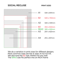 Load image into Gallery viewer, BIZARRE LOVE TRIANGLE - GRAPHIC PRINT