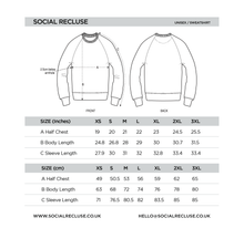 Load image into Gallery viewer, ASIDE PROJECT - HELTER SKELTER - RAGLAN SWEATSHIRT