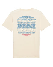 Load image into Gallery viewer, THREE STRIPE CLUB - NATURAL TSHIRT