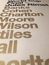 Load image into Gallery viewer, JULES RIMET 1966 - LIMITED EDITION SCREEN PRINT