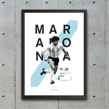 Load image into Gallery viewer, EL DIOS - DIEGO MARADONA 1986 - A2 SCREEN PRINT