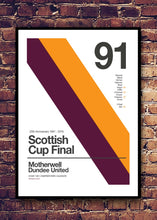 Load image into Gallery viewer, MOTHERWELL 25TH ANNIVERSARY - PRINT