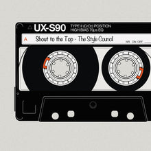 Load image into Gallery viewer, BESPOKE CASSETTE TAPE PRINTS
