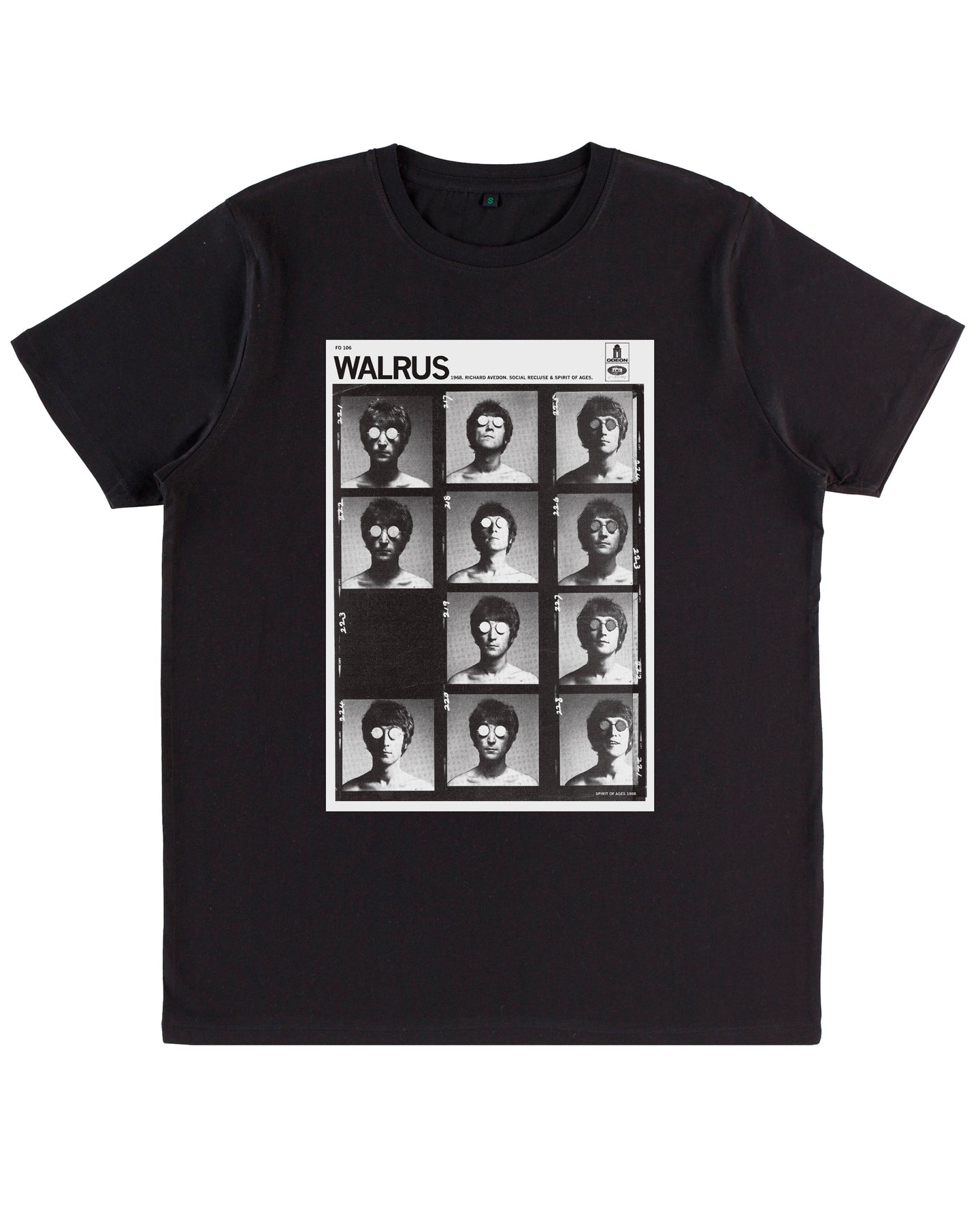 I AM THE WALRUS - BLACK TSHIRT