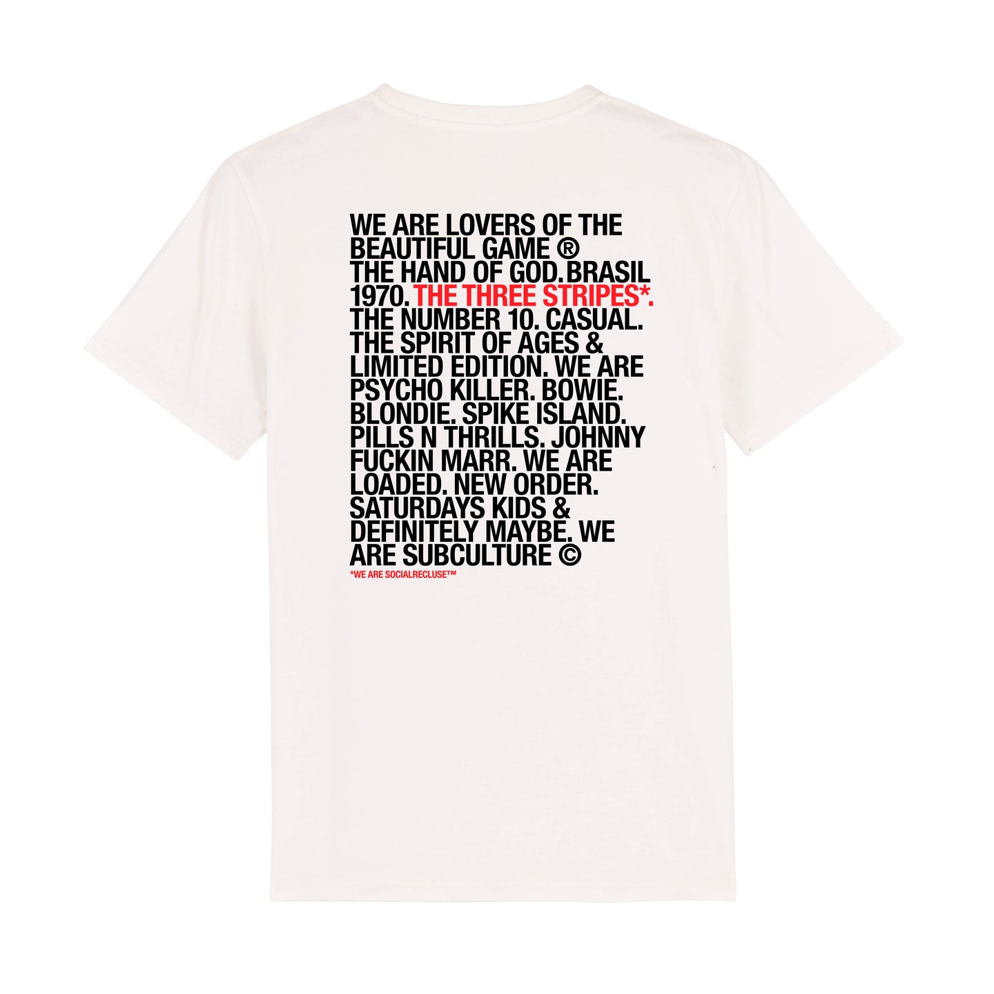 THE THREE STRIPES - TSHIRT