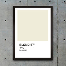 Load image into Gallery viewer, COLOUR SWATCH - MUSIC PRINT
