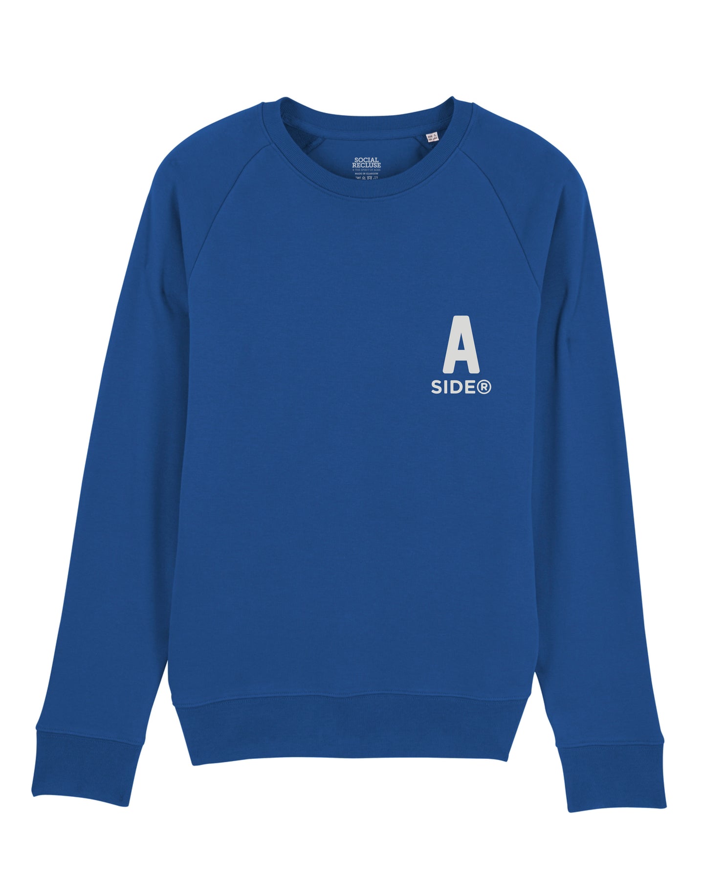 A SIDE© PROJECT - BLUE MONDAY - RAGLAN SWEATSHIRT