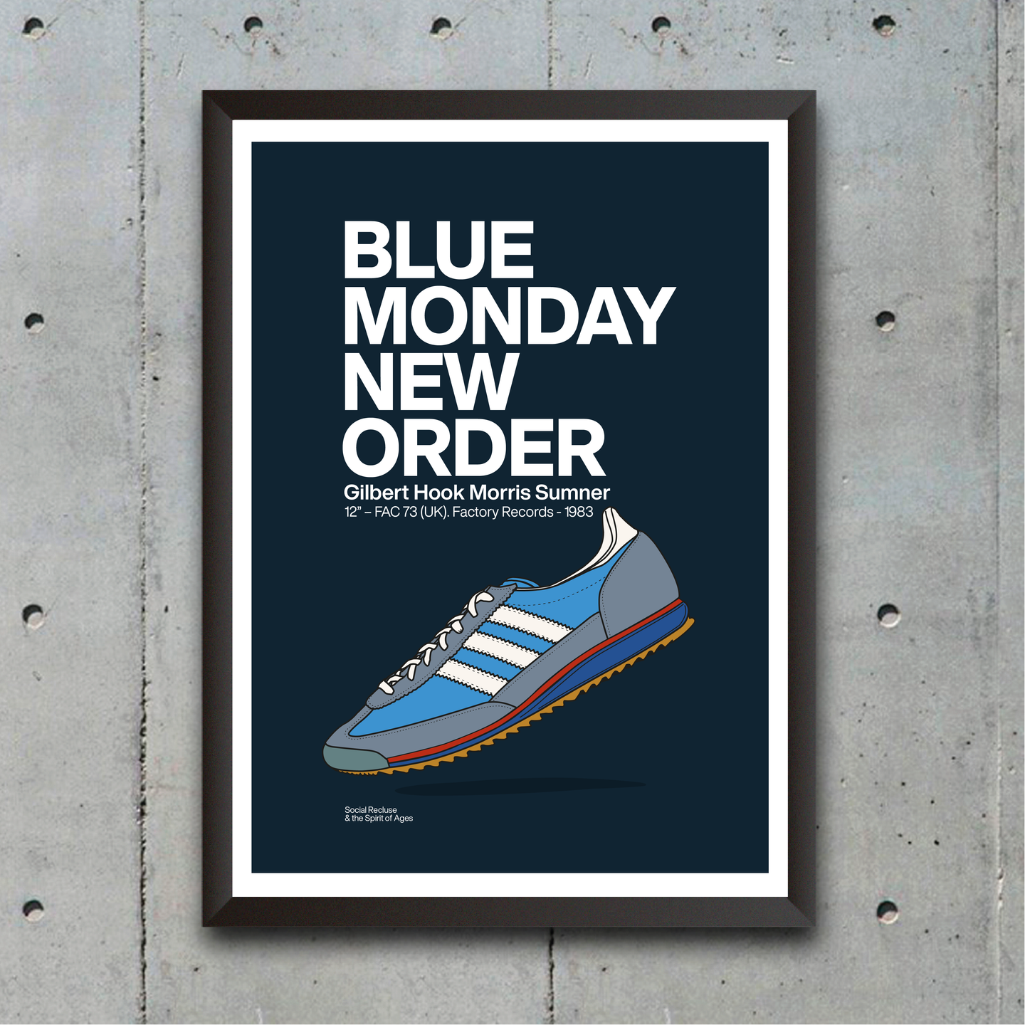 BLUE MONDAY - PRINT