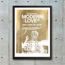 Load image into Gallery viewer, MODERN LOVE PRINTS - GOLD SCREEN PRINT 1/10
