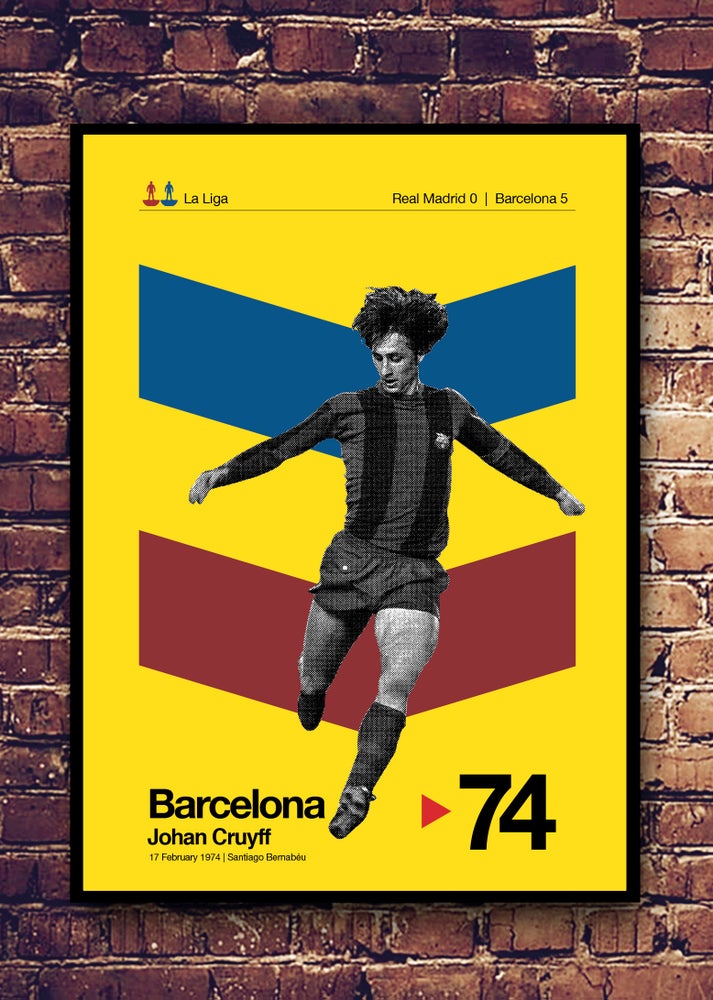 CRUYFF - THE FALSE NINE - PRINT