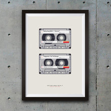 Load image into Gallery viewer, BESPOKE CASSETTE TAPE PRINTS
