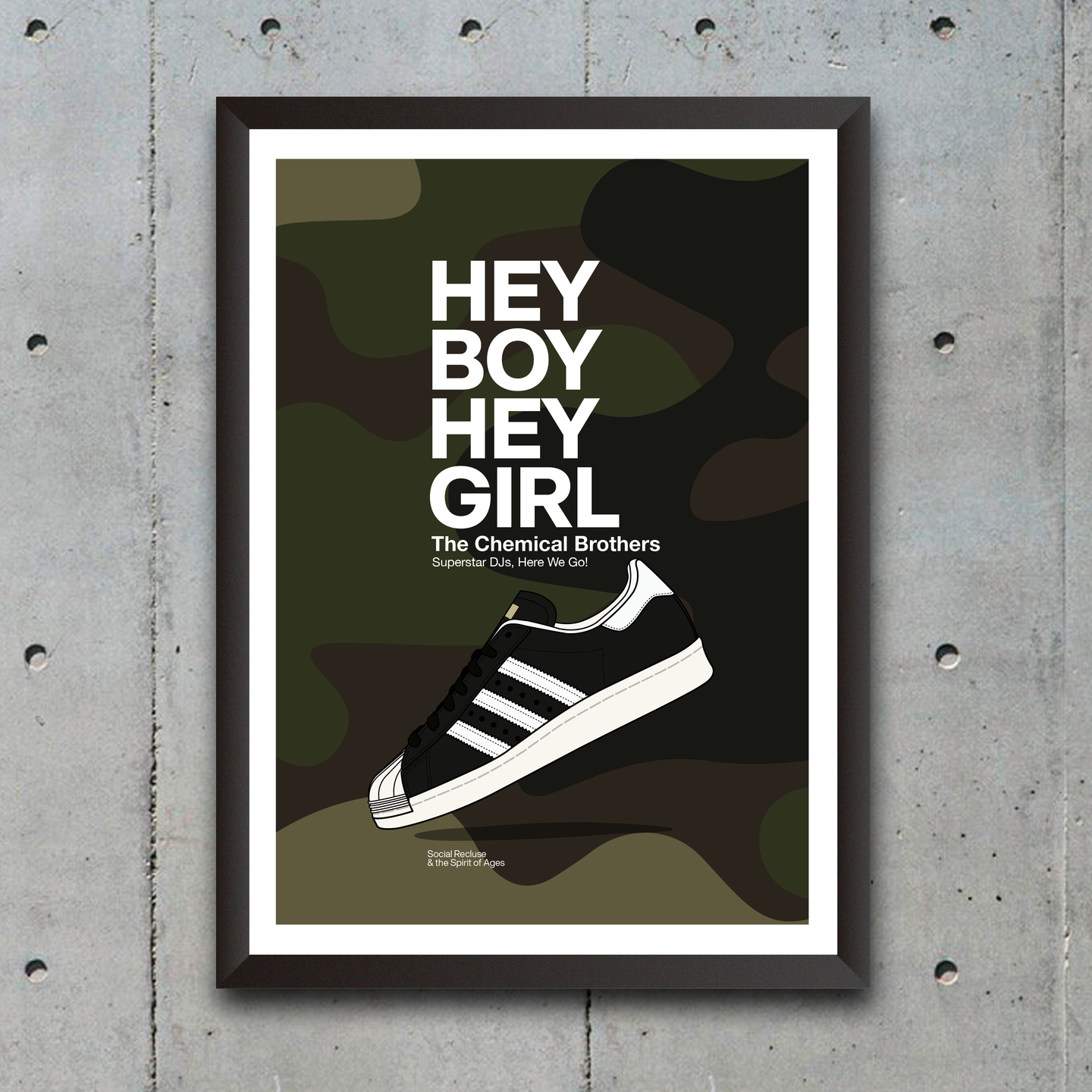 HEY BOY HEY GIRL - PRINT