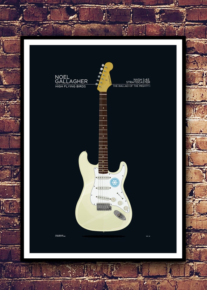 NOEL GALLAGHER - NASH S-63 STRAT