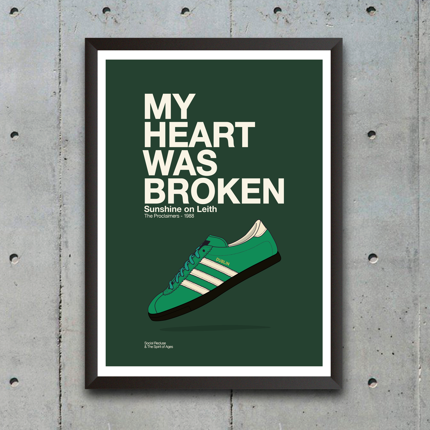 SUNSHINE ON LEITH - PRINT