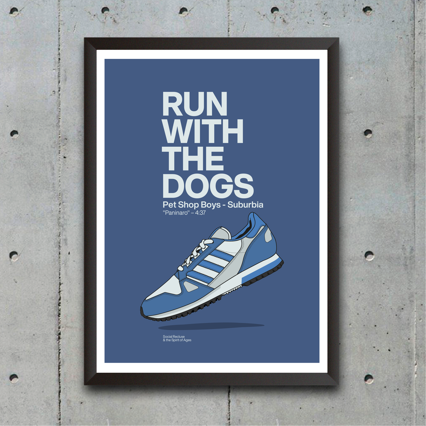 RUN WITH THE DOGS - PRINT