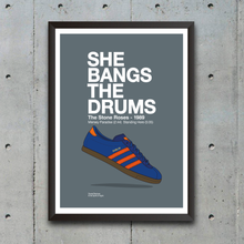 Load image into Gallery viewer, SHE BANGS THE DRUMS - PRINT
