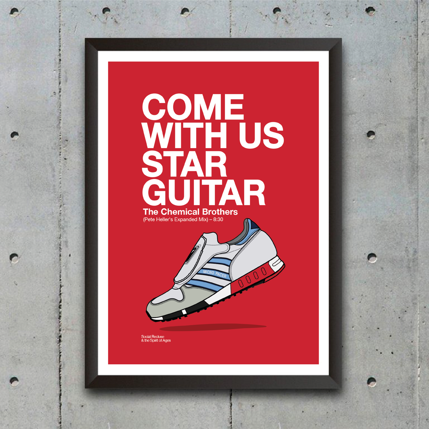 STAR GUITAR - PRINT