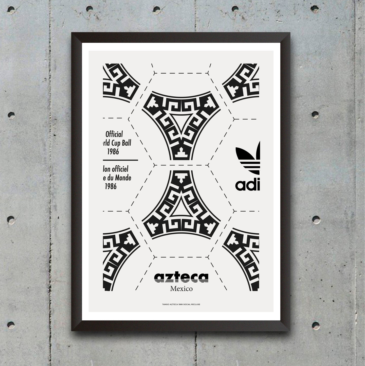 TANGO AZTECA - A2 SCREEN PRINT