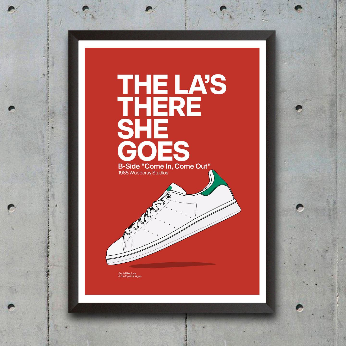 THERE SHE GOES - PRINT