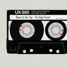 Load image into Gallery viewer, BESPOKE CASSETTE TAPE PRINTS
